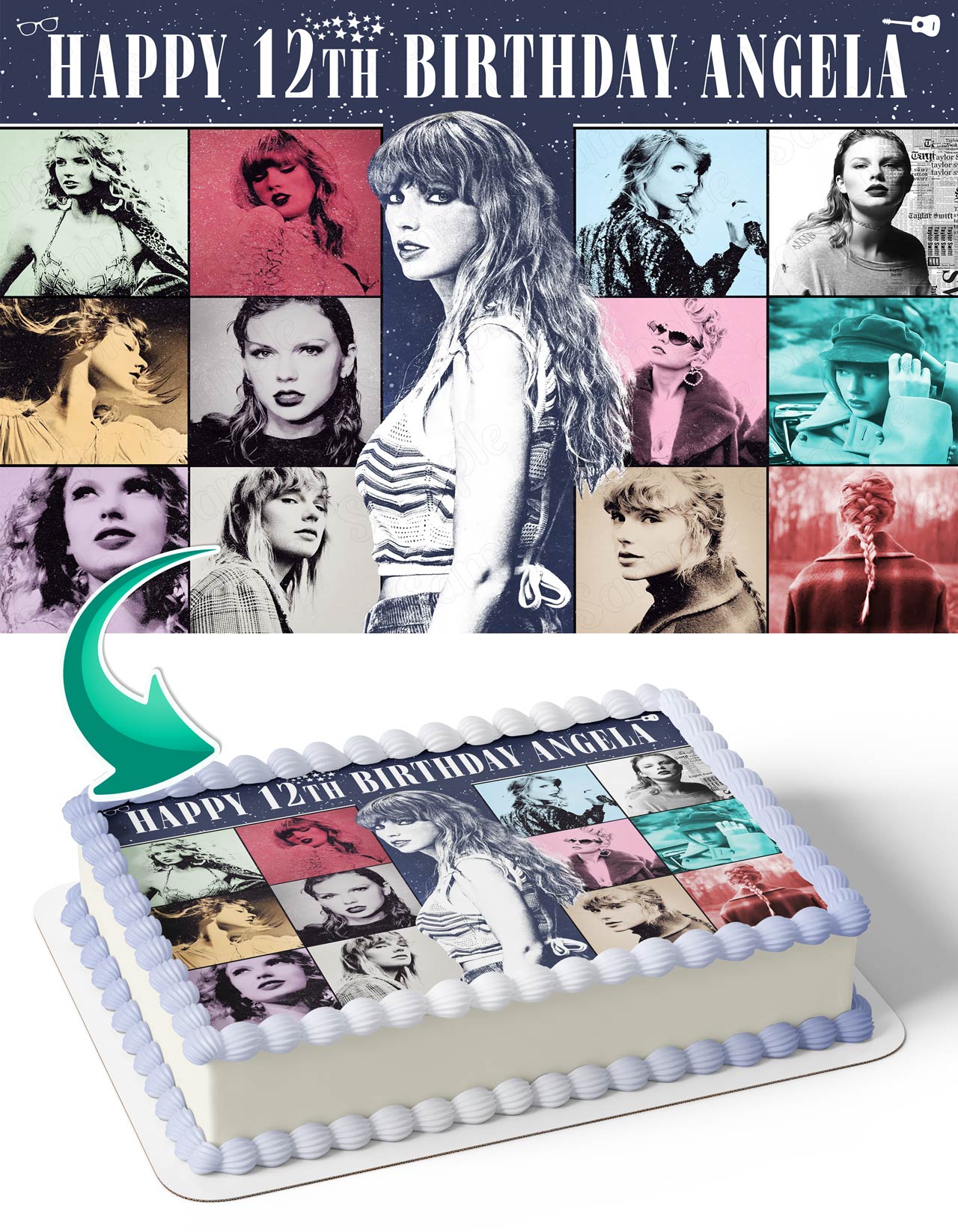 How to Turn Someone's Face into a Cake - Taylor Swift Cake 