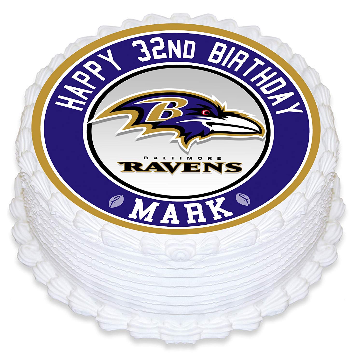 Baltimore Ravens Party — Cake Maestra