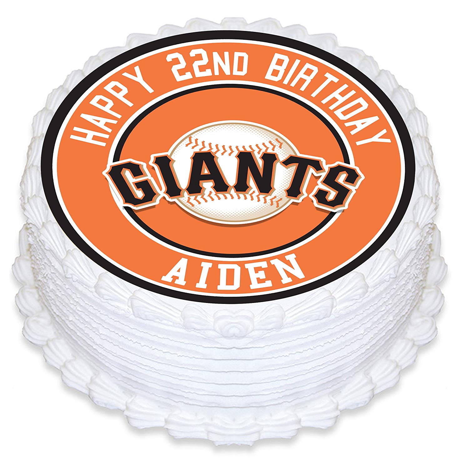 New York Giants Edible Image Toppers — Choco House