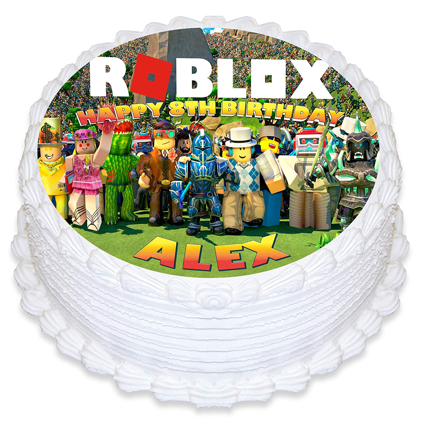 Cake topper ROBLOX👾 . . Pedidos al DM o al Wa Link en nuestro perfil🌈  #caketoppee #roblox @roblox