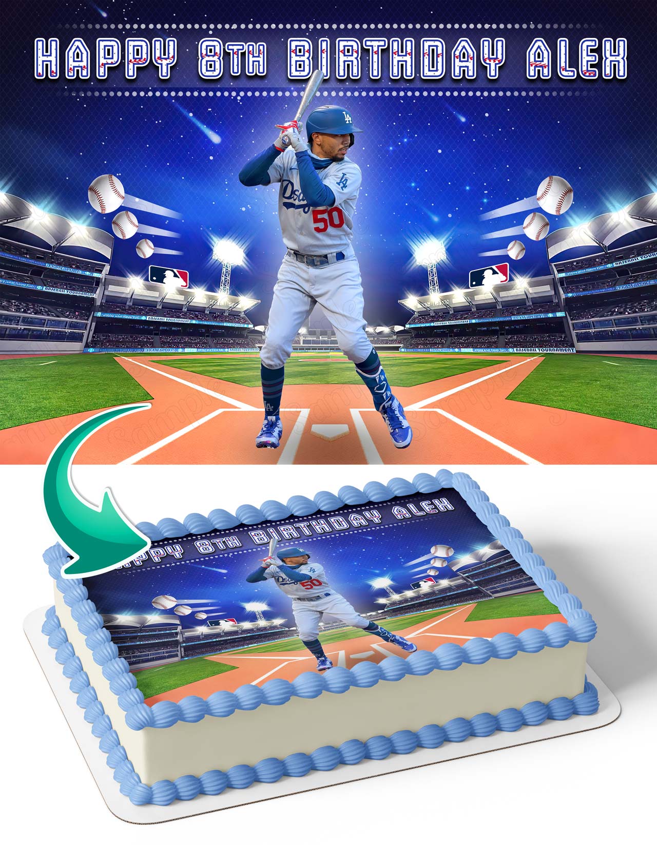 Dodgers Cake  Dodgers cake, Dodgers jerseys, Dodgers