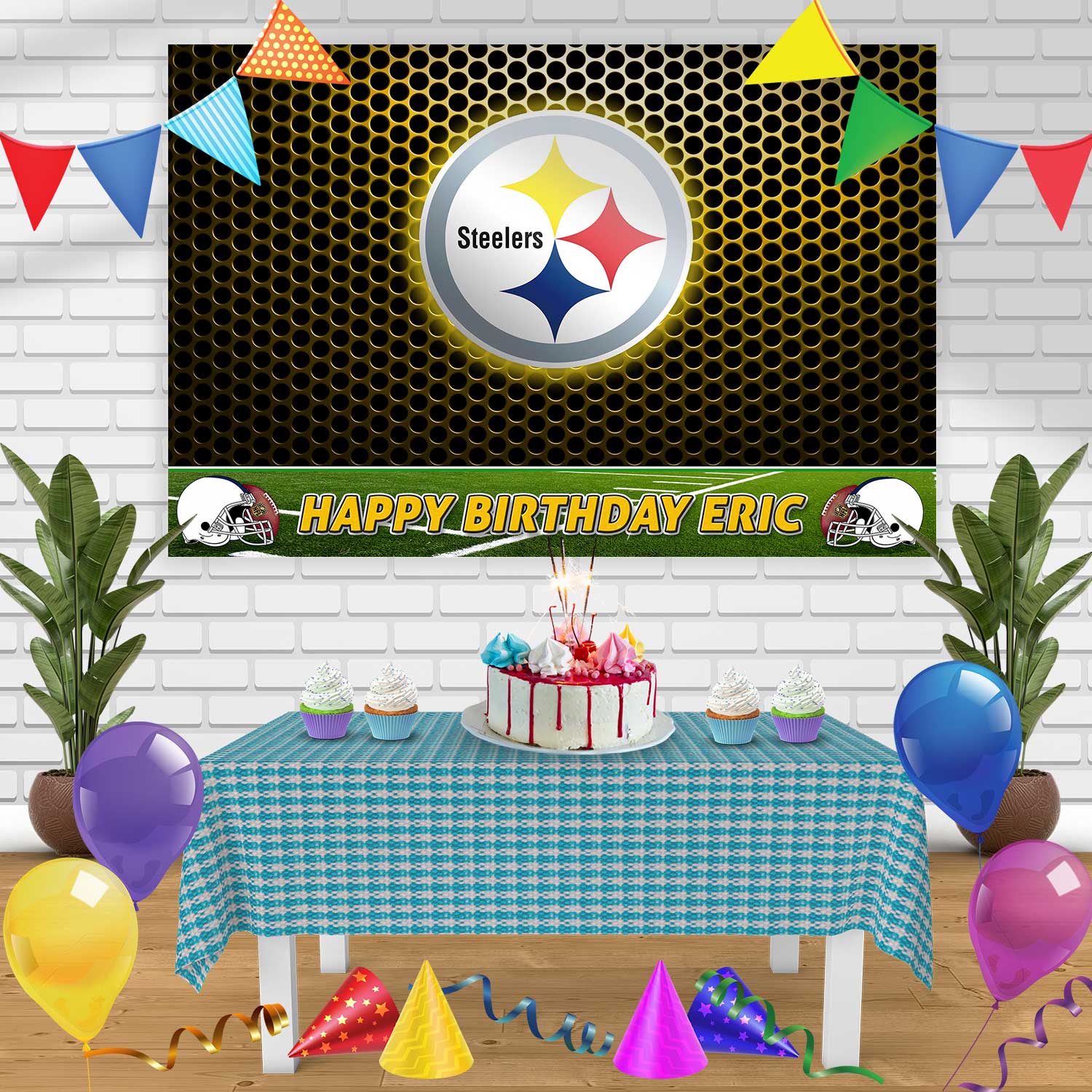Pittsburgh Steelers 24 Jersey Balloon