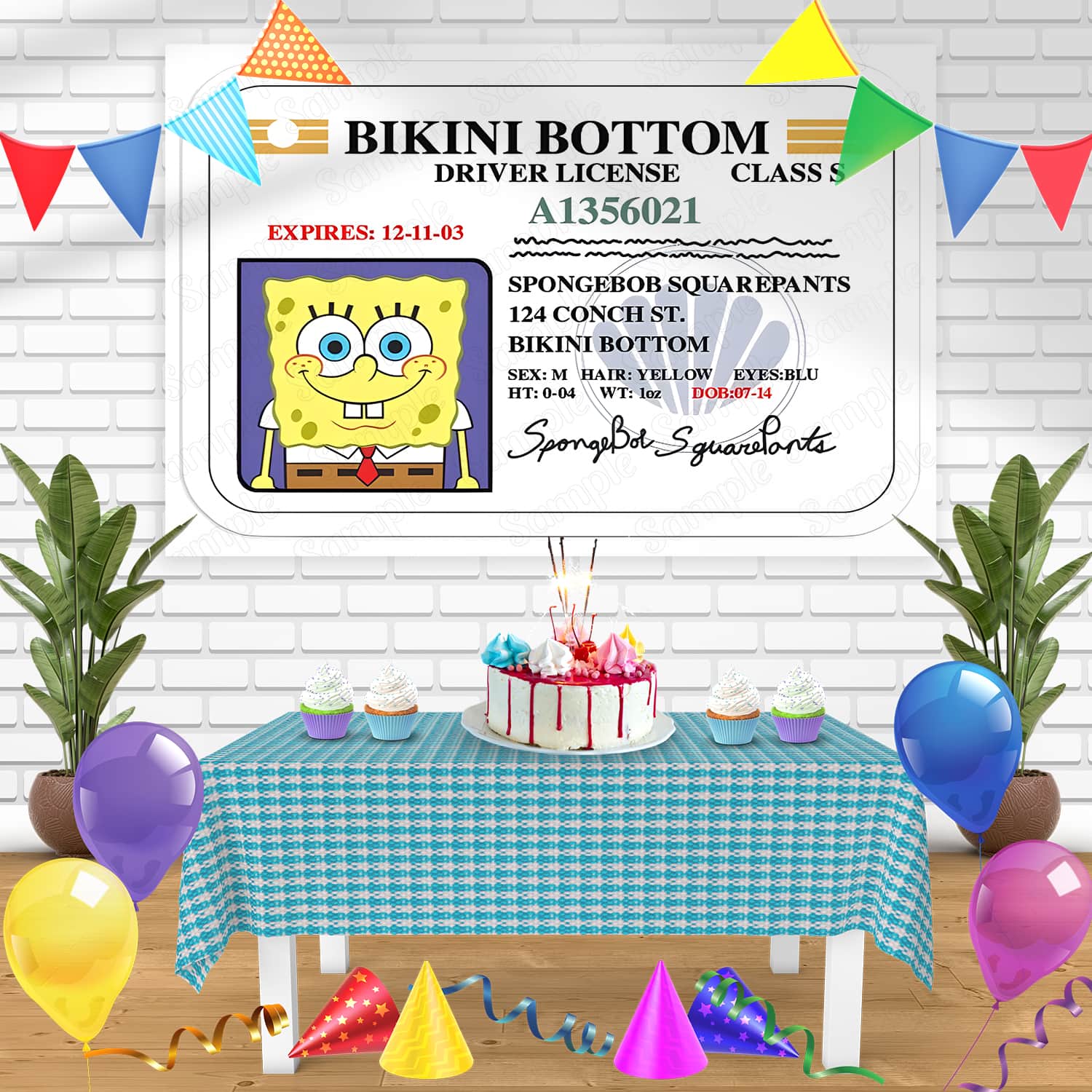 Bikini bottom party new arrivals