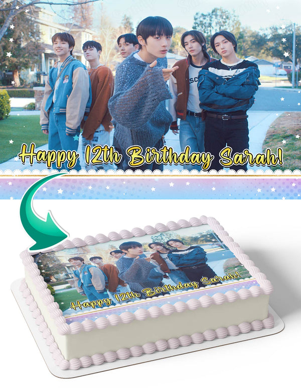 BoyNextDoor Kpop Edible Cake Toppers