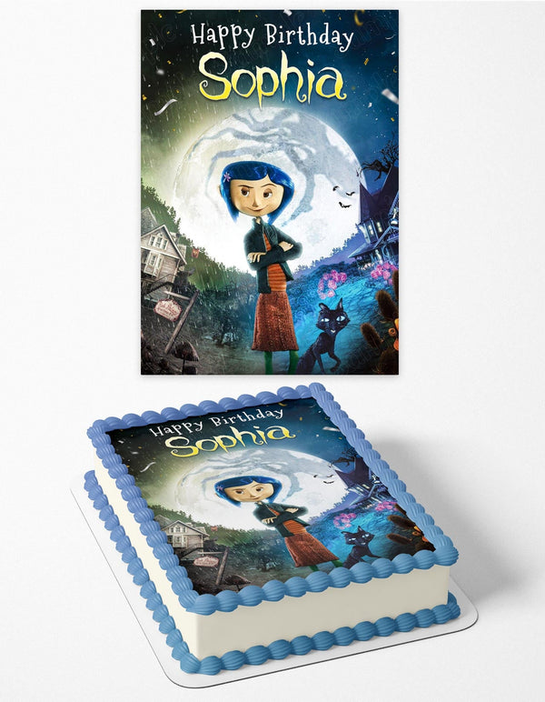 Coraline Edible Cake Toppers