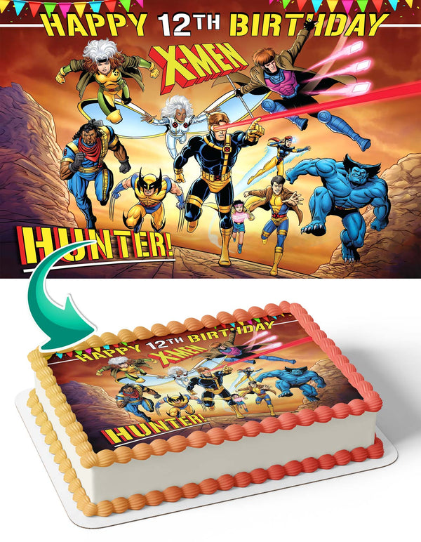 Disney Marvels XMen 97 MS Edible Cake Toppers