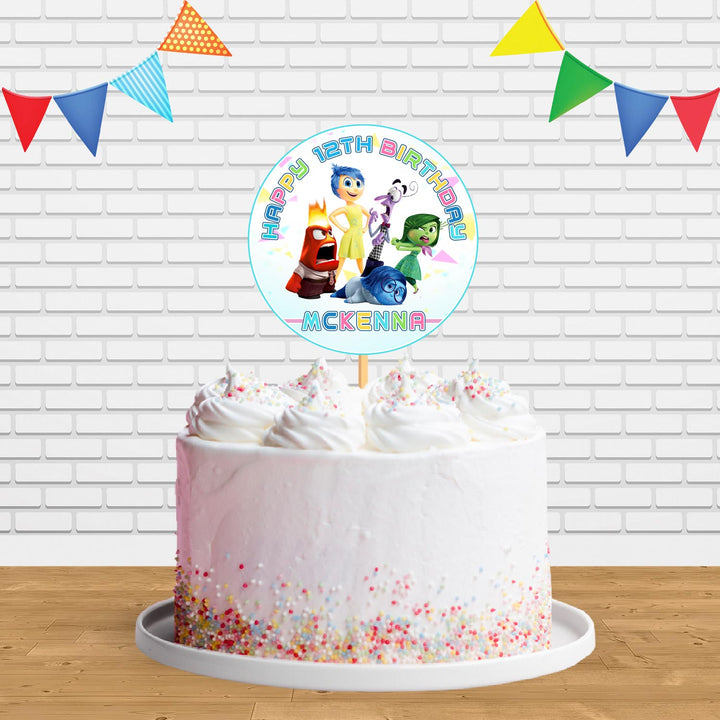 Inside Out 2 C Ct Cake Topper Centerpiece Birthday Party Decorations