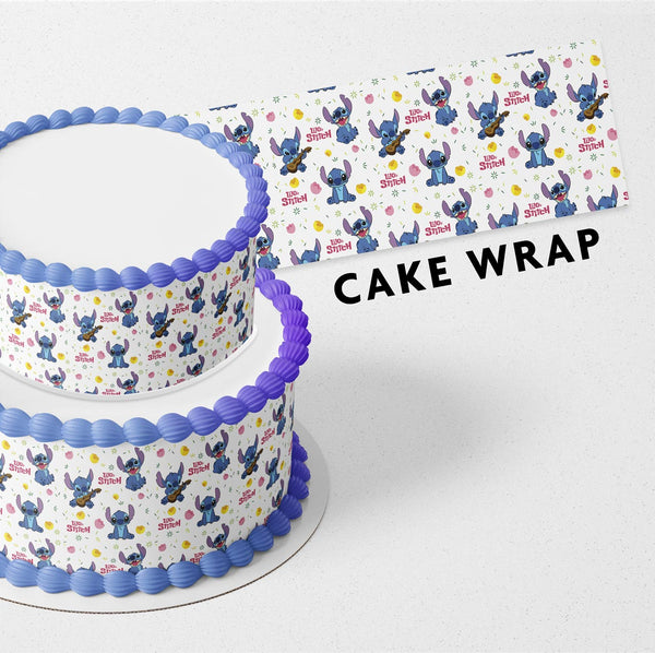 Lilo And Stich Strips Edible Cake Toppers Cake Wraps