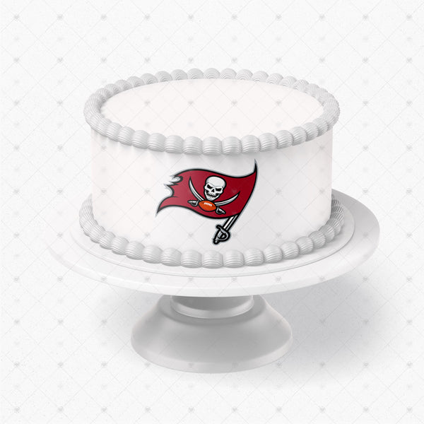 Tampa Bay Buccaneers Logo Edible Cake Toppers Logos