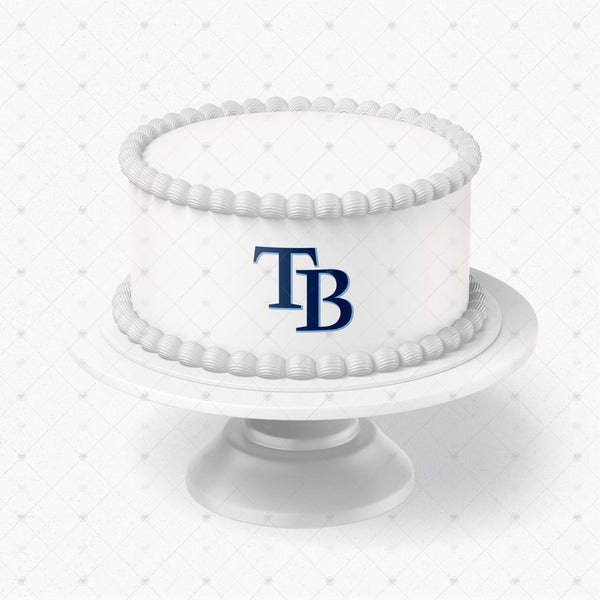Tampa Bay Rays Logo Edible Cake Toppers Logos
