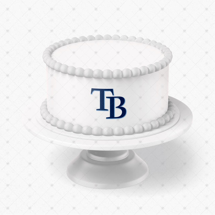 Tampa Bay Rays Logo Edible Cake Toppers Logos
