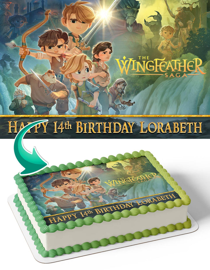 The Wingfeather Saga S2 Edible Cake Toppers