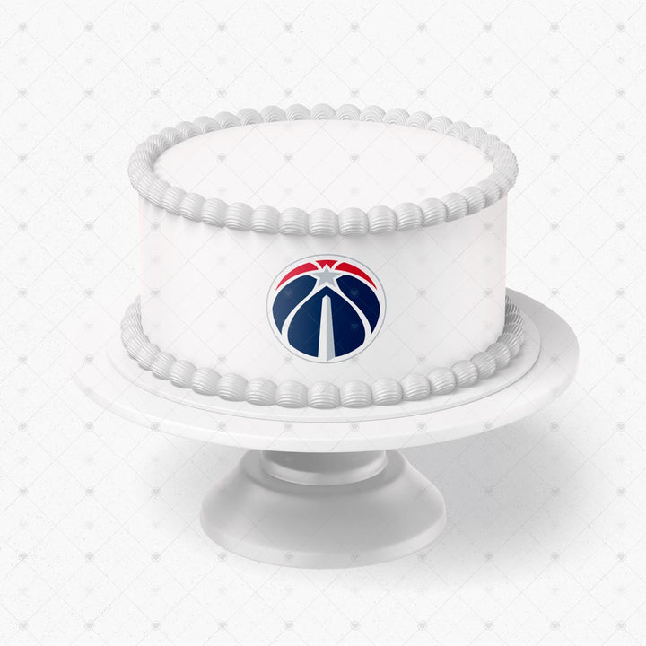 Washington Wizards Logo Edible Cake Toppers Logos