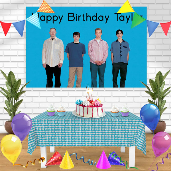 Weezer Blue Album Band Bn Birthday Banner Personalized Party Backdrop Decoration