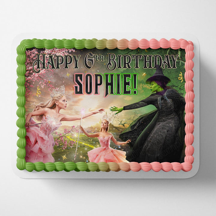 Wicked Movie 2024 Edible Cake Toppers