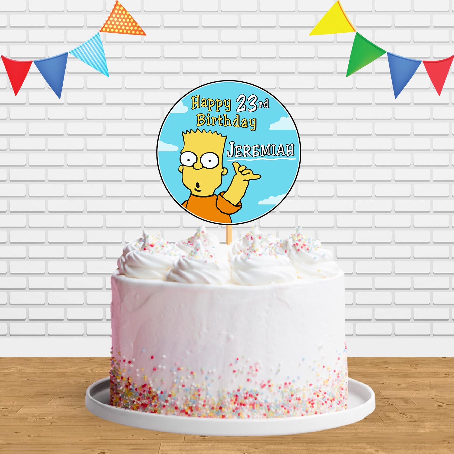 HOMER CAKES — hey franco cool cake man! Bart!