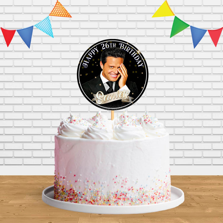 Luis Miguel Ct Cake Topper Centerpiece Birthday Party Decorations