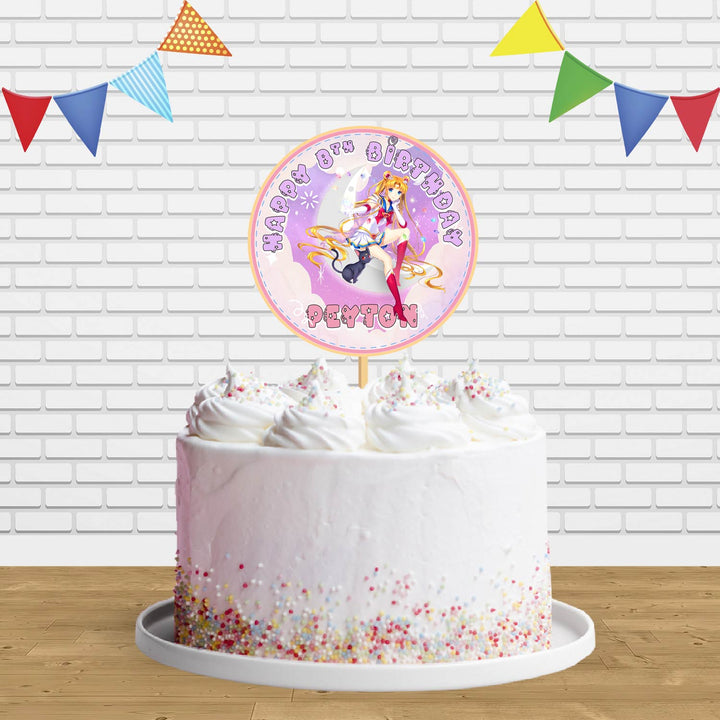 Sailor Moon Ct Cake Topper Centerpiece Birthday Party Decorations