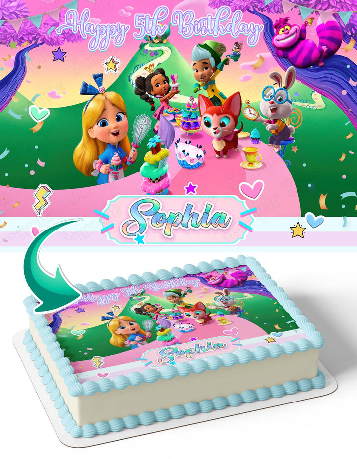 Alices Wonderland Bakery Edible Cake Toppers