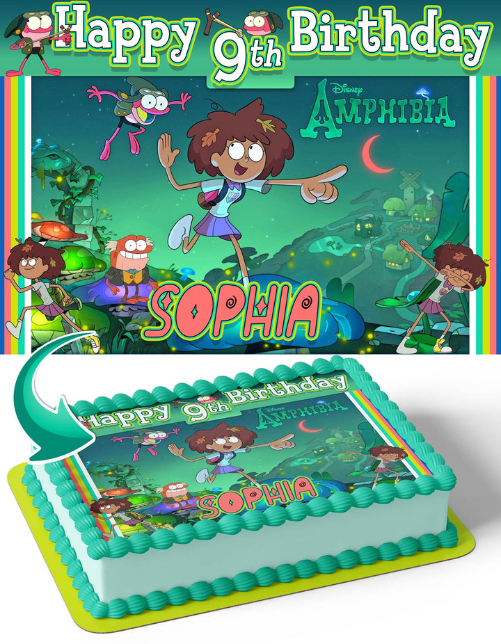 Amphibia Edible Cake Toppers