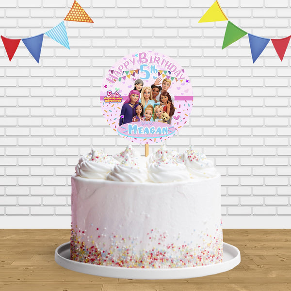 Barbie Dream House Cake Topper Centerpiece Birthday Party Decorations