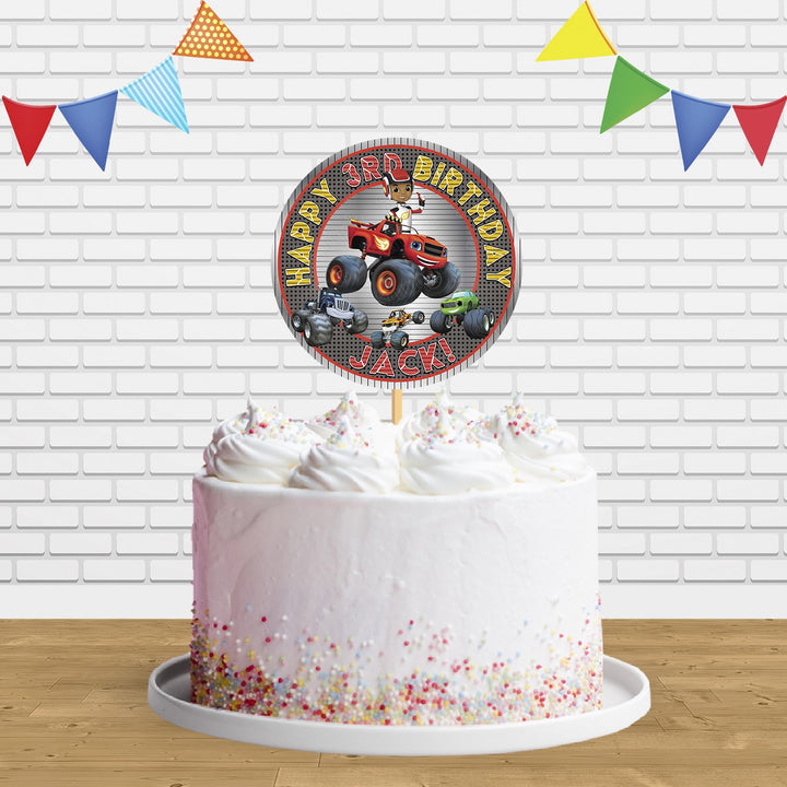 Blaze And The Monster Machines C2 Cake Topper Centerpiece Birthday Party Decorations