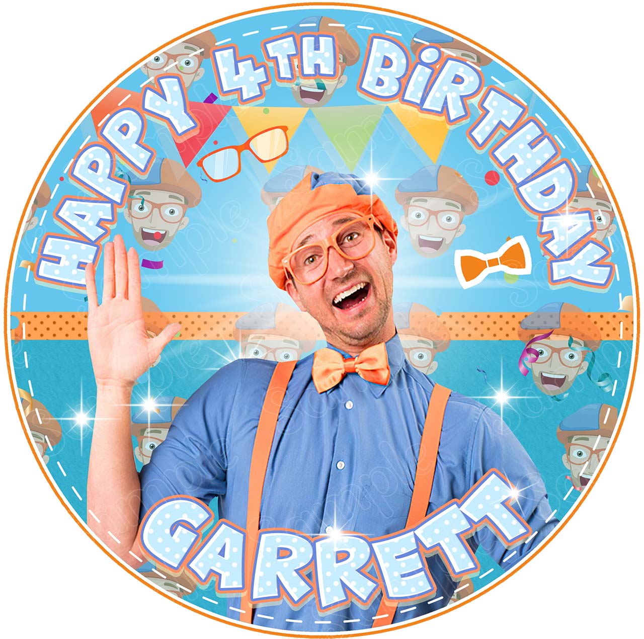 Cake Topper - Blippi | Deity House