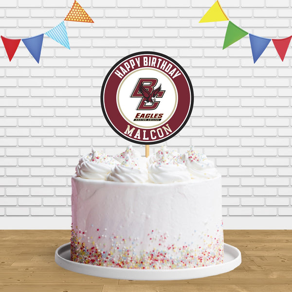 Boston College Eagles Cake Topper Centerpiece Birthday Party Decorations