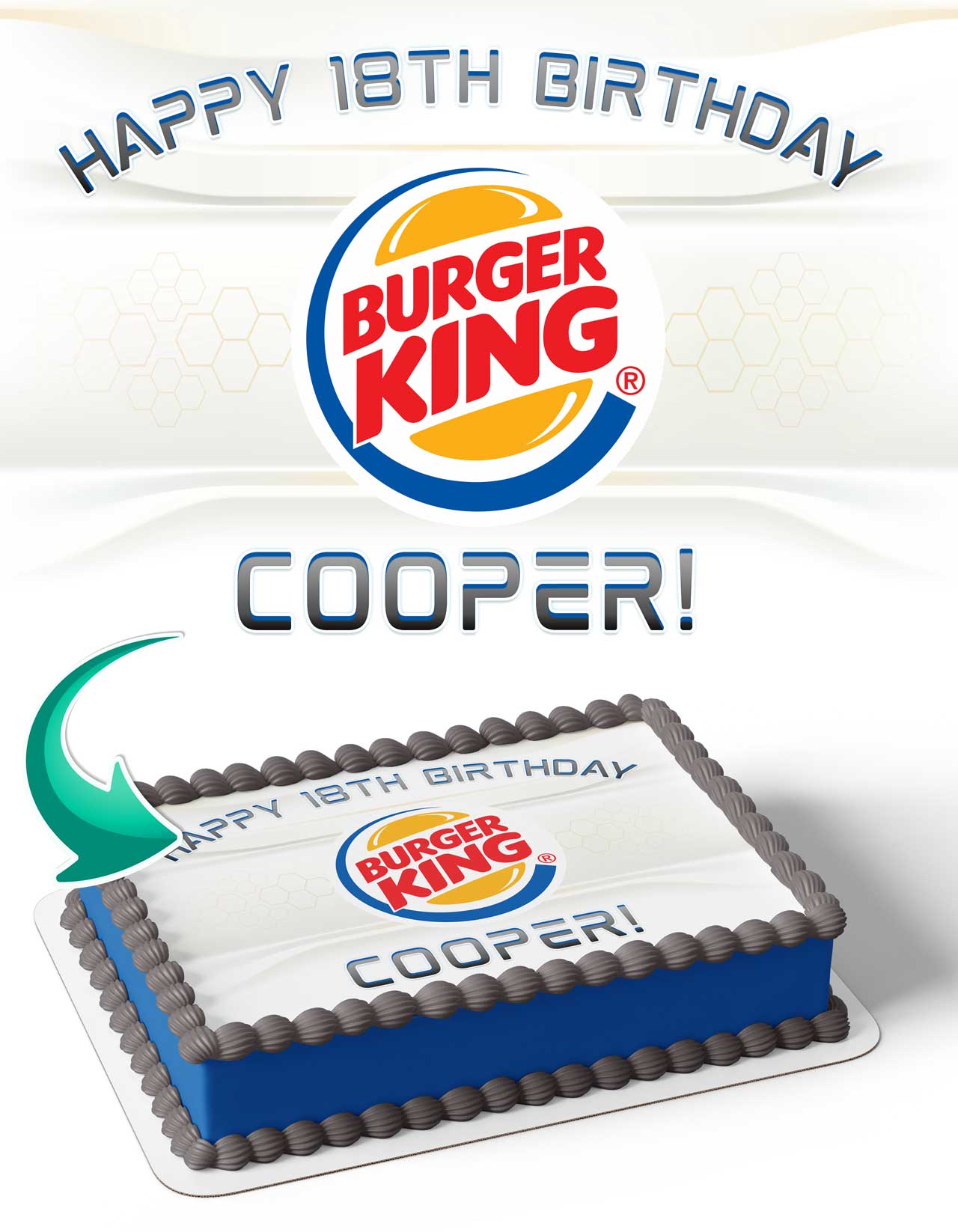 Commissioned by Pepsi for the launch of Burger King in - CakesDecor