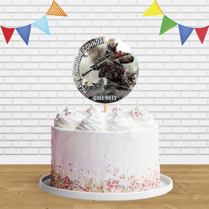 Call Of Duty Cake Topper Centerpiece Birthday Party Decorations
