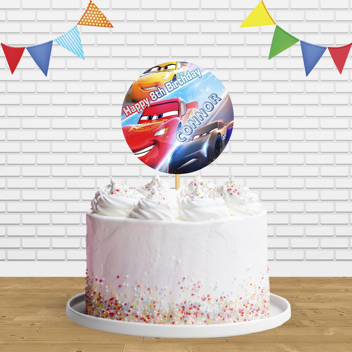 Cars Cake Topper Centerpiece Birthday Party Decorations