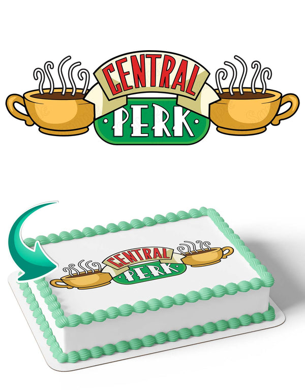 Central Perk Friends Edible Cake Toppers