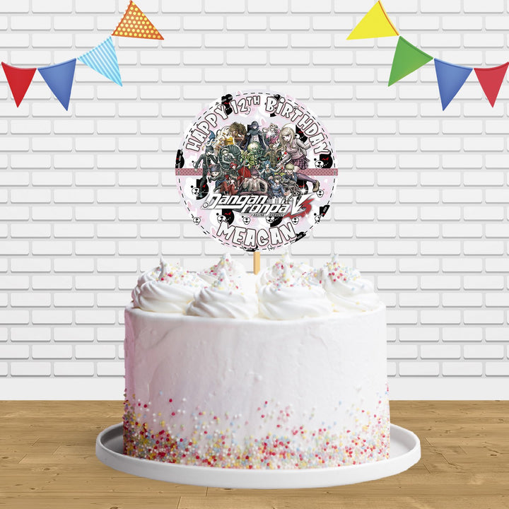Danganronpa Cake Topper Centerpiece Birthday Party Decorations