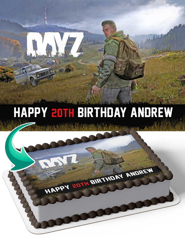 DayZ Edible Cake Toppers