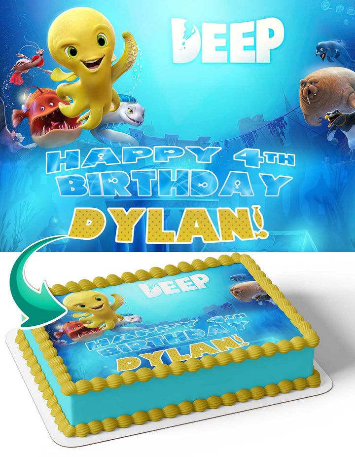 Deep Movie Edible Cake Toppers