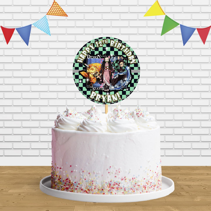 Demon Slayer Kimetsu No Yaiba C1 Cake Topper Centerpiece Birthday Party Decorations