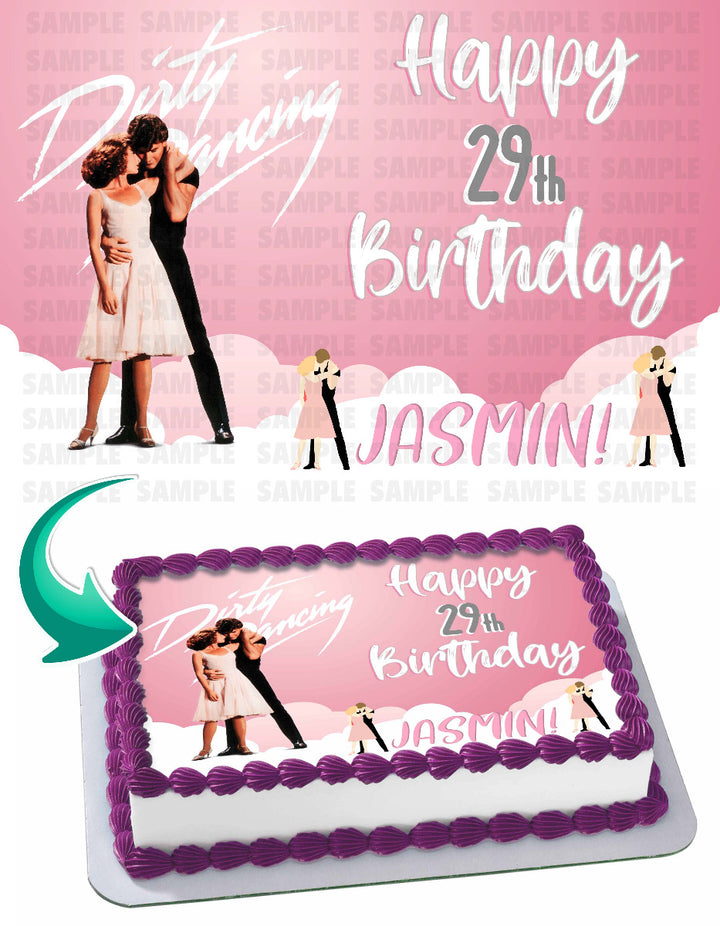 Dirty Dancing Edible Cake Toppers