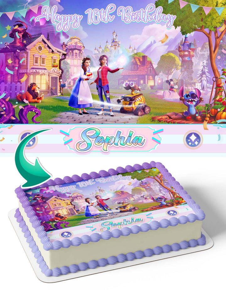 Disney Dreamlight Valley Edible Cake Toppers