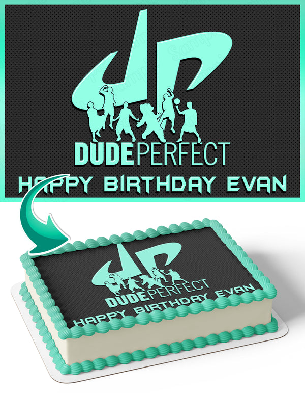 Dude Perfect Edible Cake Toppers