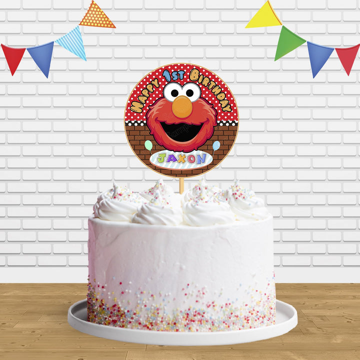 Elmo Sesame Street Cake Topper Centerpiece Birthday Party Decorations