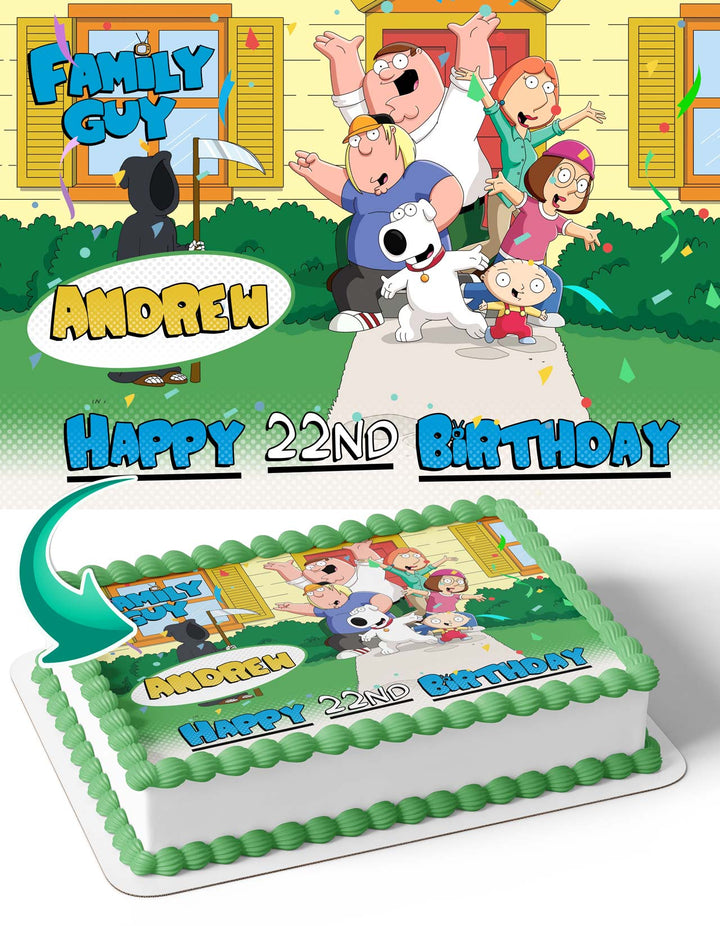 Family Guy Edible Cake Toppers