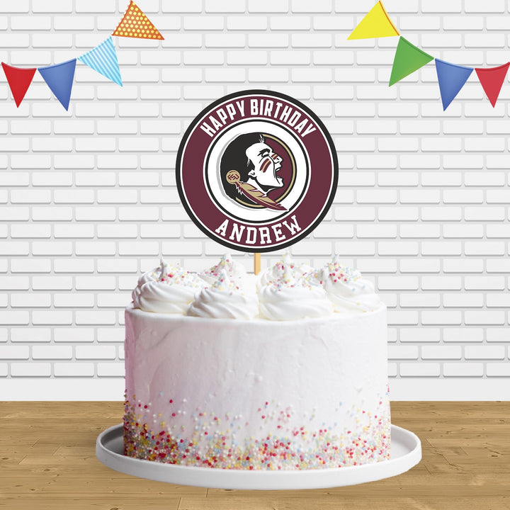 Florida State Seminoles Cake Topper Centerpiece Birthday Party Decorations