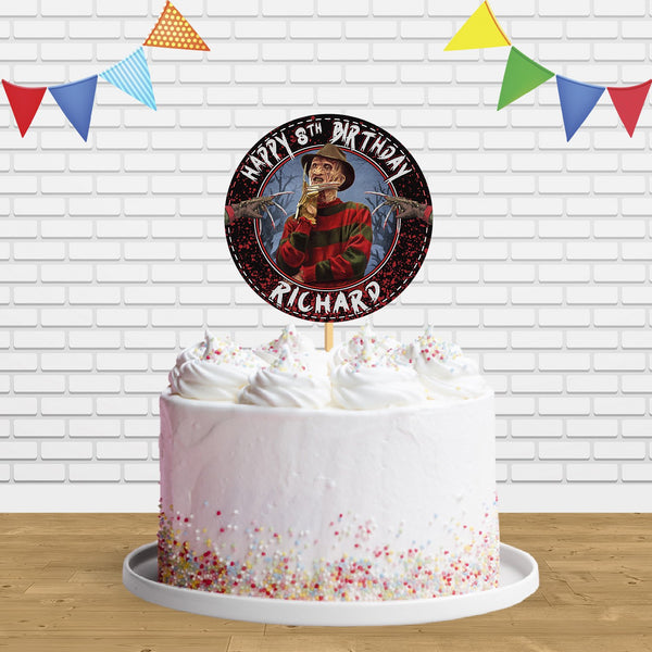 Freddy Krueger Cake Topper Centerpiece Birthday Party Decorations