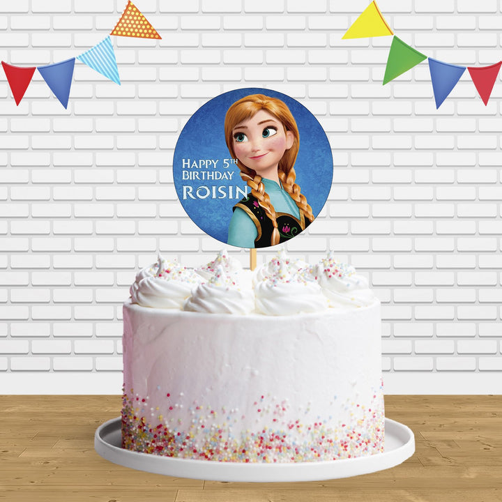 Frozen Anna Cake Topper Centerpiece Birthday Party Decorations