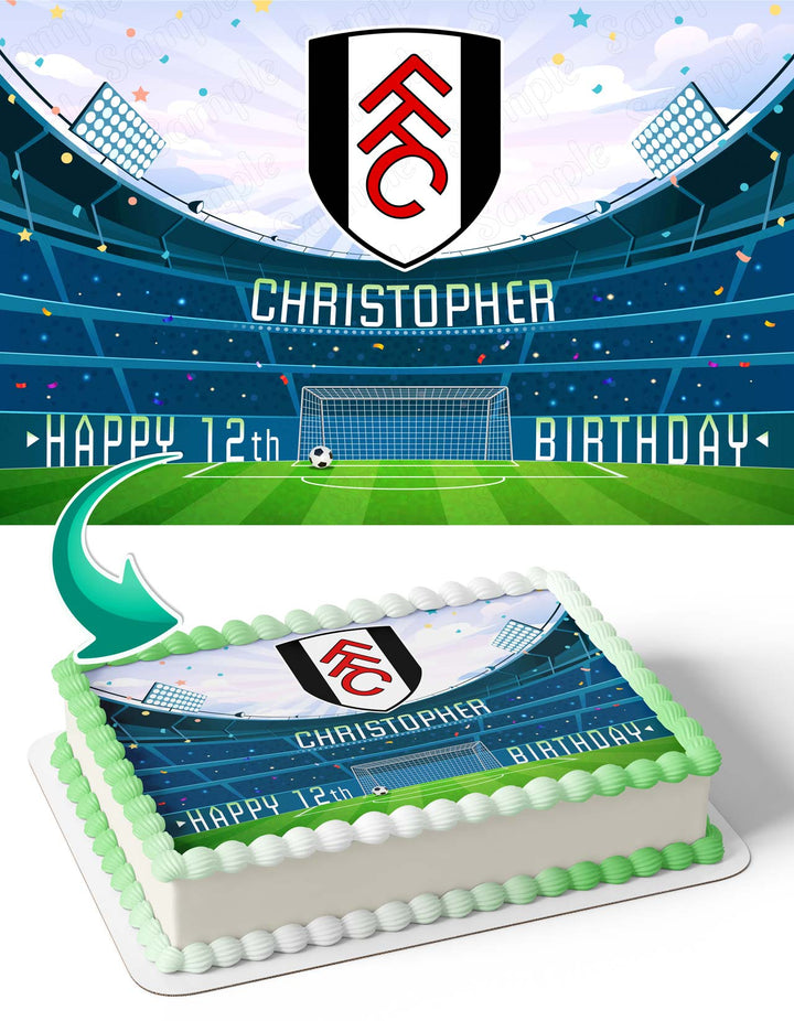 Fulham FC Edible Cake Toppers