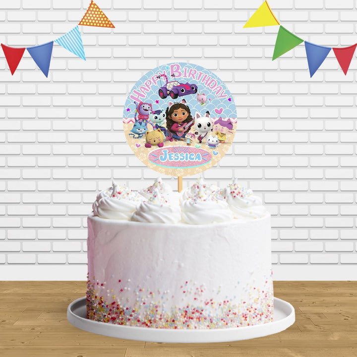 Gabbys Dollhouse Cake Topper Centerpiece Birthday Party Decorations