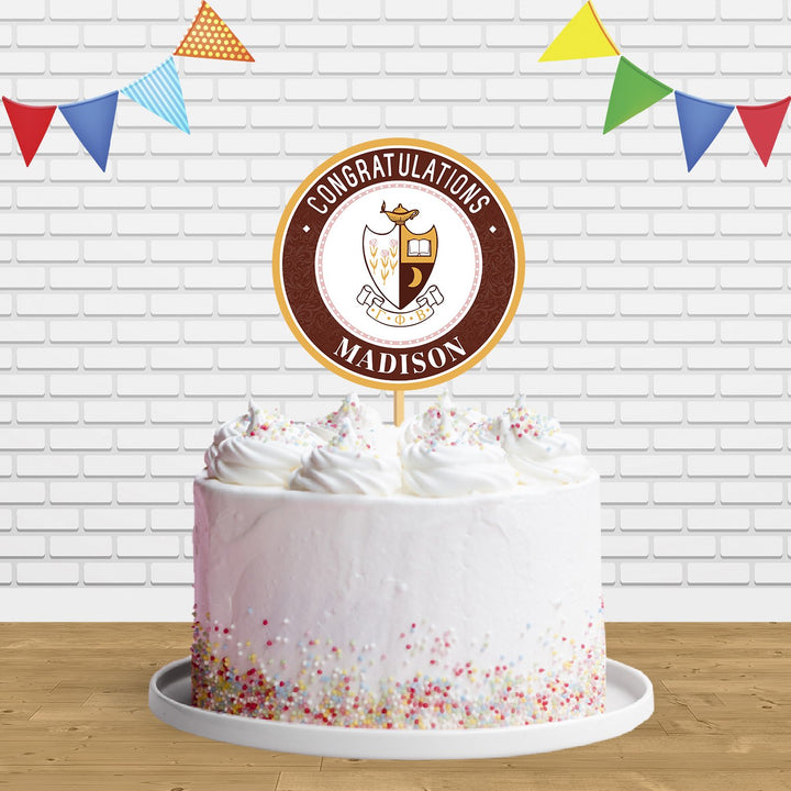 Gamma Phi Beta Cake Topper Centerpiece Birthday Party Decorations
