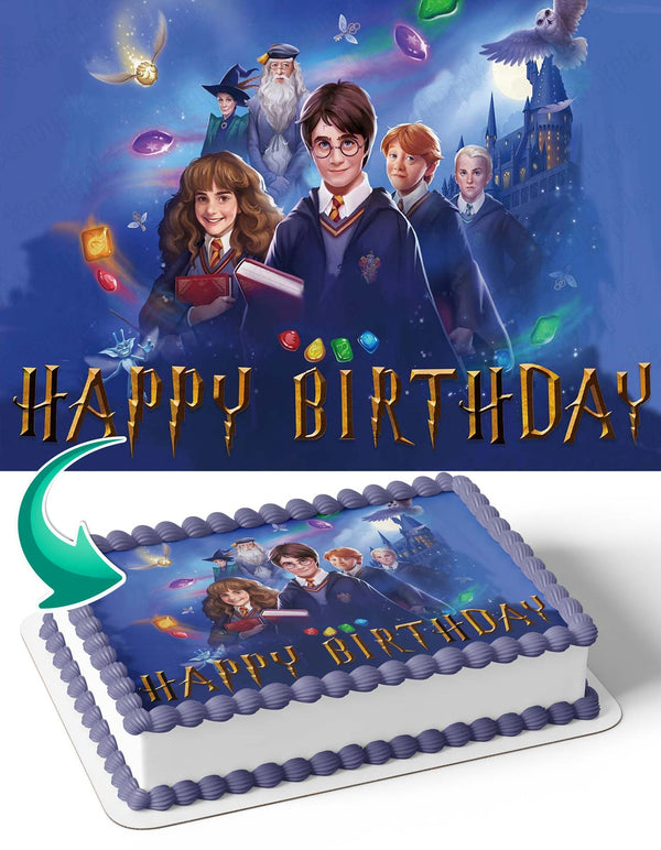 Harry Potter HRB Edible Cake Toppers