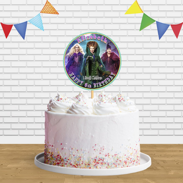 Hocus Pocus 2 C3 Cake Topper Centerpiece Birthday Party Decorations