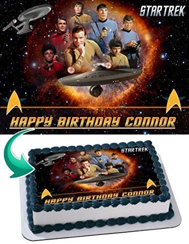 Star Trek Edible Cake Toppers